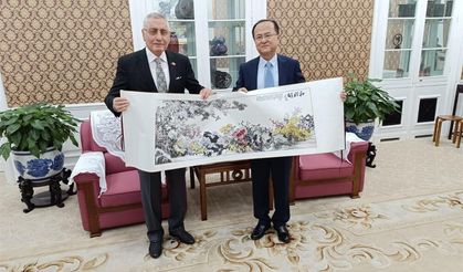 Çin Uluslararası Dostluk Derneği ziyaretimiz