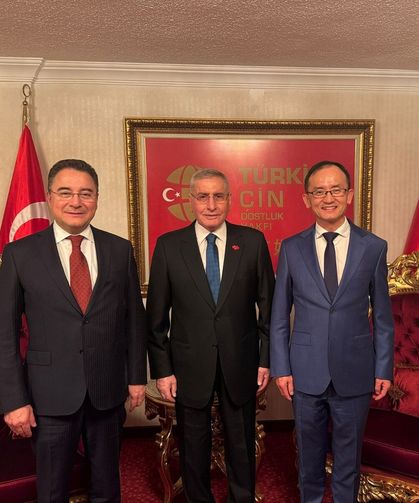 VAKFIMIZ, ÇİN HALK CUMHURİYETİ ANKARA BÜYÜKELÇİSİ SN. JİANG XUEBİN VE DEVA PARTİSİ LİDERİ SN. ALİ BABACAN’I AĞIRLADI