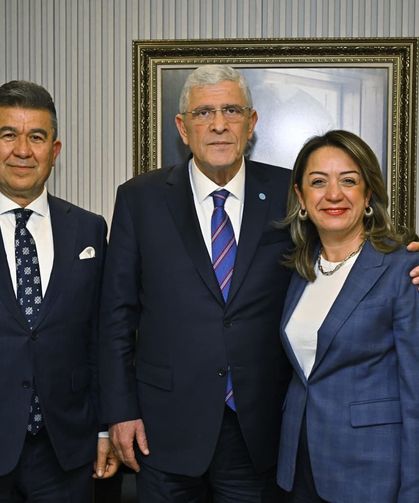 Vakfımız Başkan Yardımcıları İyi Parti Genel Başkanı Musavvat Dervişoğlu’nu ziyaret etti