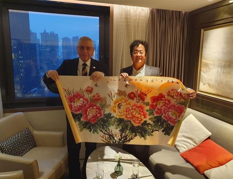 Güzel Shandong Konfüçyüs memleketinden dostlarla bir araya geldik