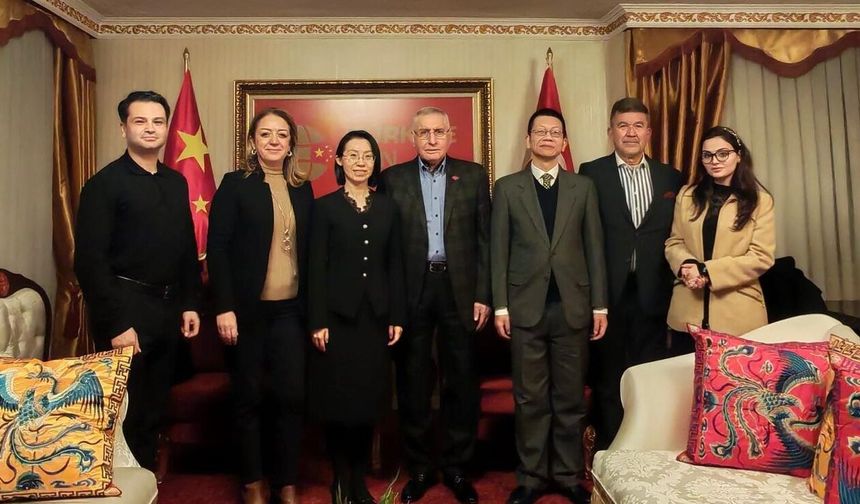 Çin’in Siyasi Müsteşarı Yamin Guo Onuruna Hoş Geldiniz Yemeği