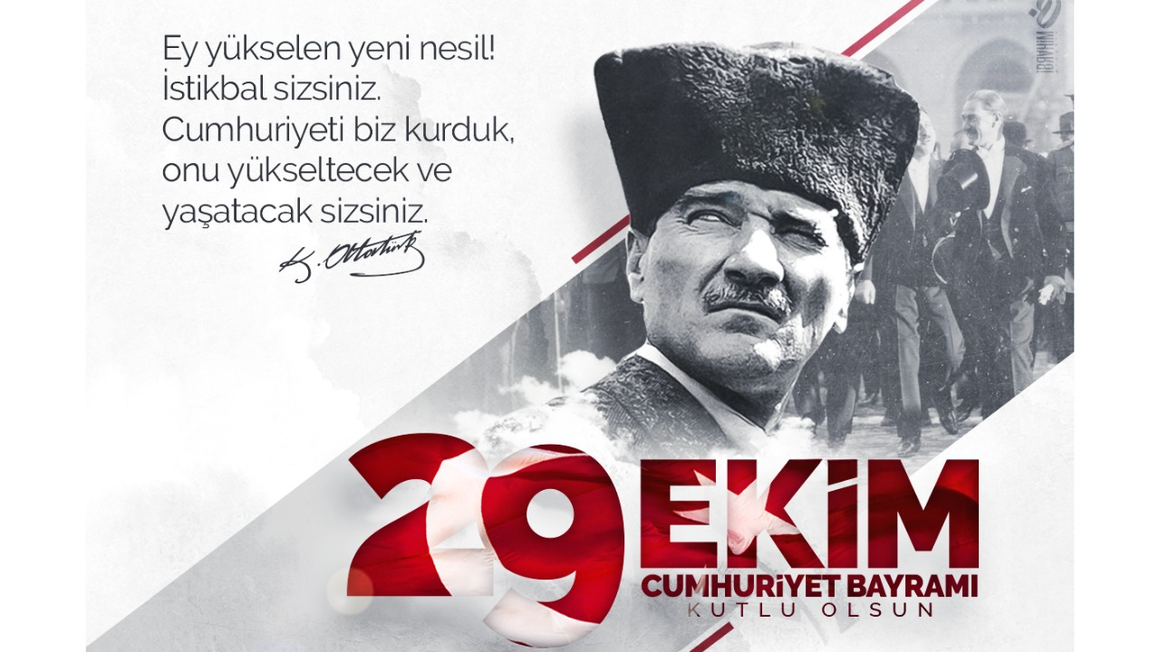 Vakıf Başkanımız Hasan Çapan’dan 29 Ekim Cumhuriyet Bayramı mesajı